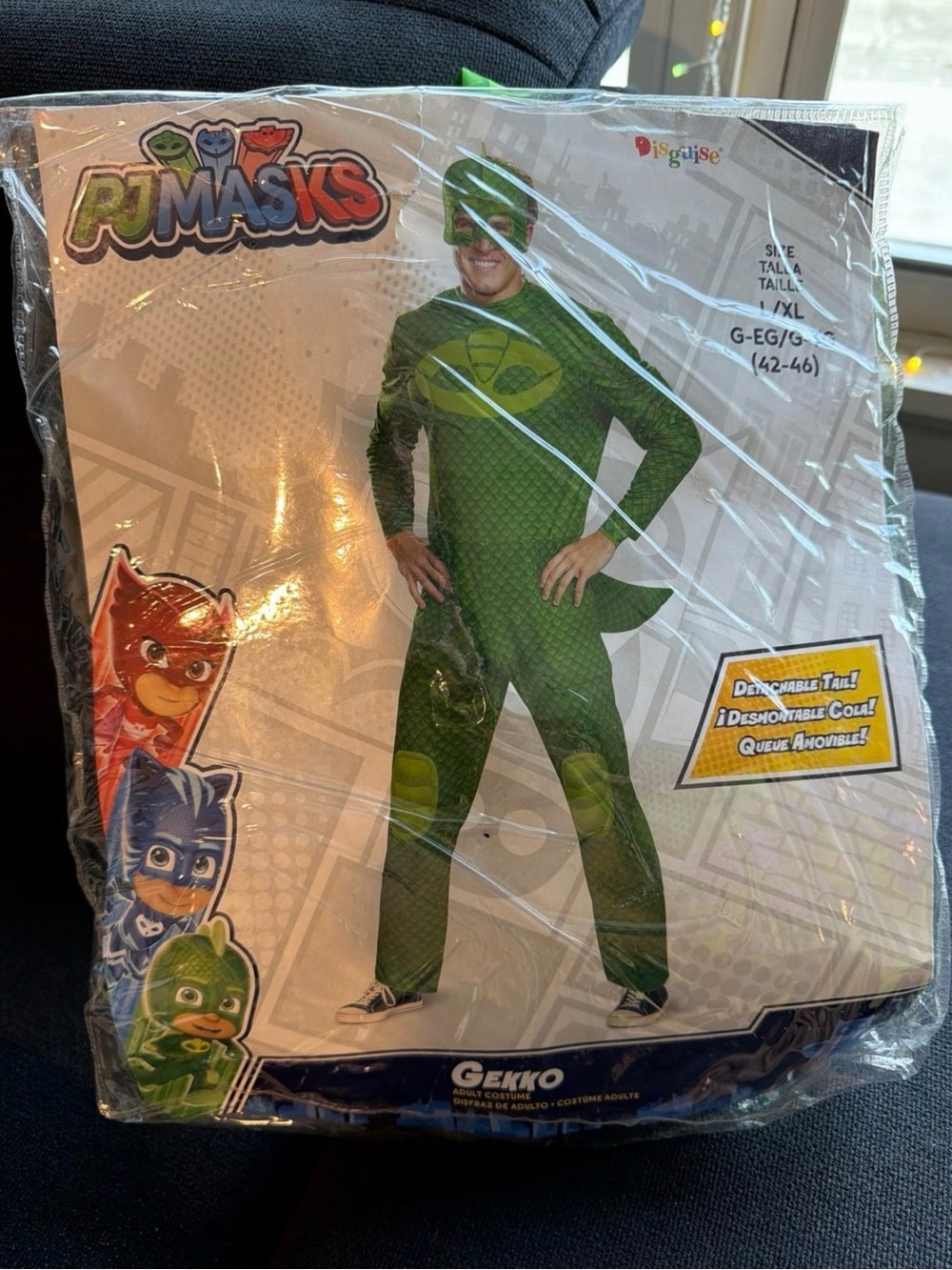 PJ Masks Gekko Adult Costume